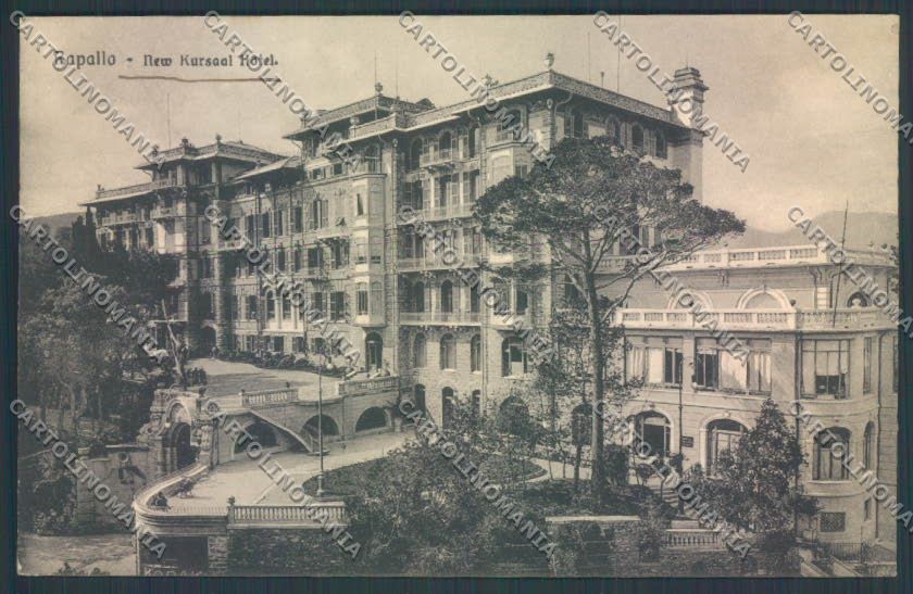 Genova Rapallo cartolina ZQ9916 – fronte