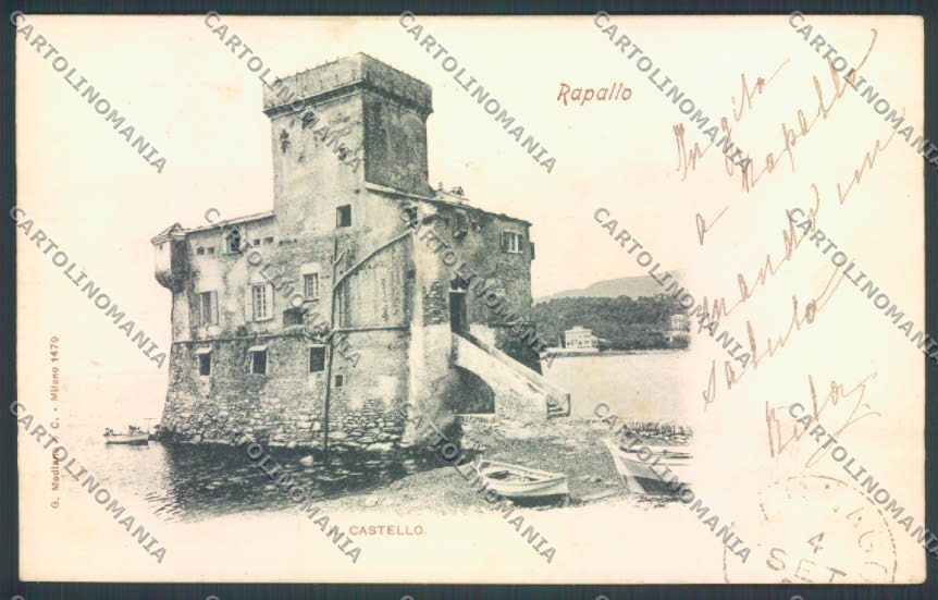 Genova Rapallo PIEGA cartolina ZQ9918 – fronte
