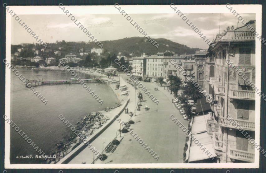 Genova Rapallo Foto cartolina ZQ9919 – fronte