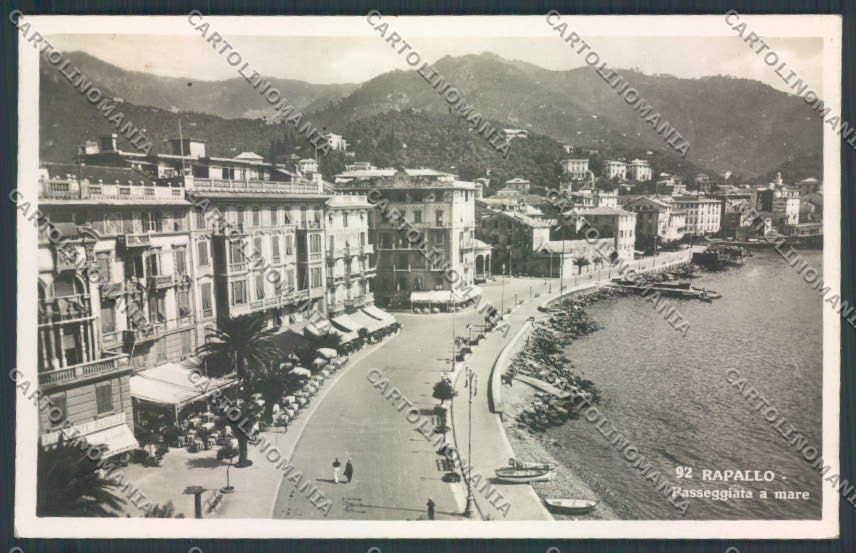Genova Rapallo Foto cartolina ZQ9925 – fronte