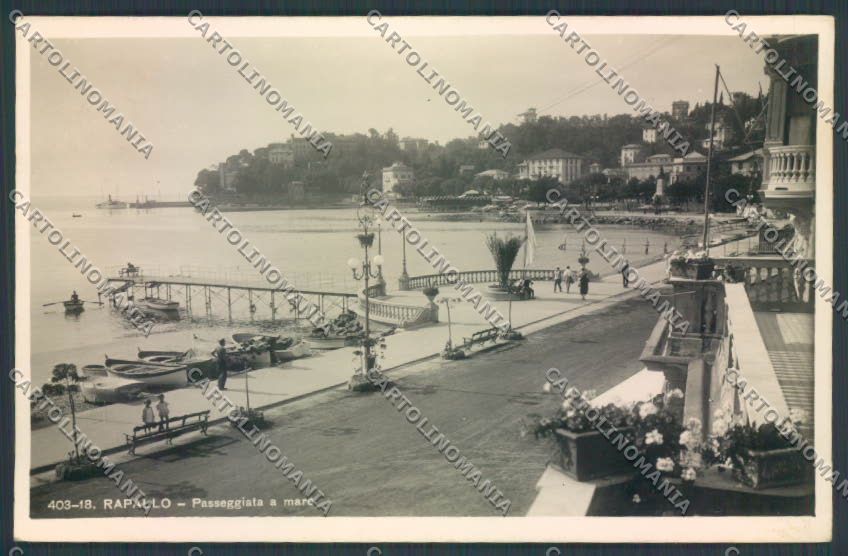 Genova Rapallo Foto cartolina ZQ9927 – fronte