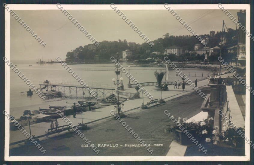 Genova Rapallo Foto cartolina ZQ9928 – fronte