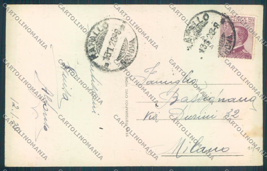 Genova Rapallo Foto cartolina ZQ9929 – retro