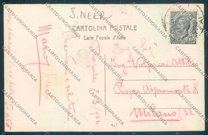 Genova Rapallo J. Neer Foto cartolina ZQ9931 – retro