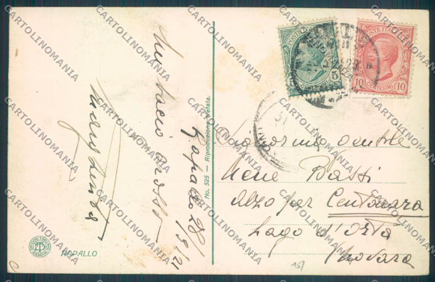 Genova Rapallo cartolina ZQ9949 – retro