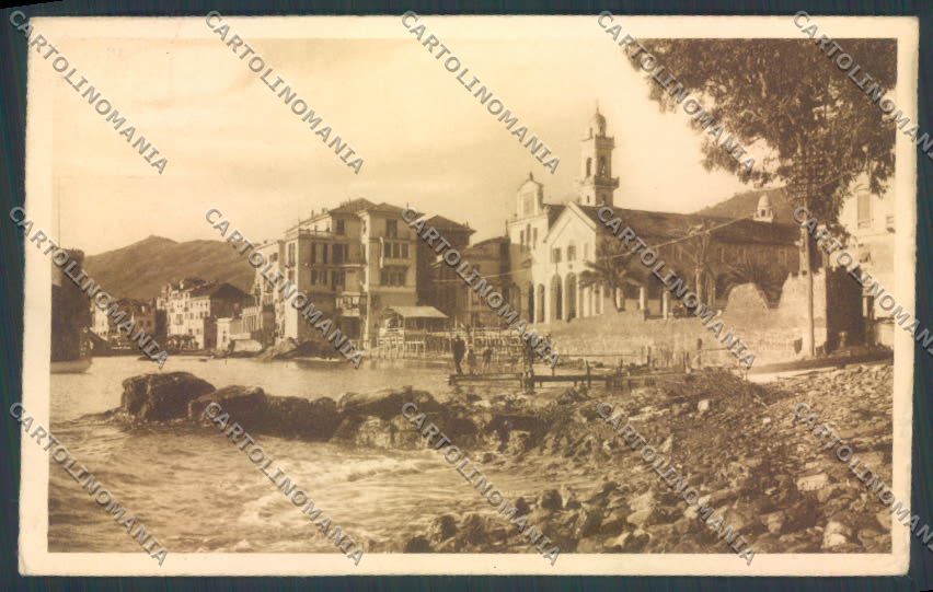Genova Rapallo PIEGHINE cartolina ZQ9954 – fronte