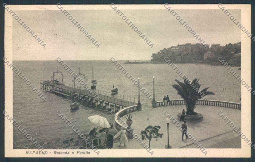 Genova Rapallo cartolina ZQ9957 – fronte