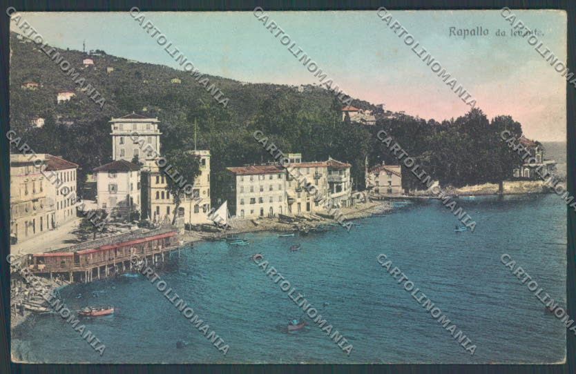 Genova Rapallo cartolina ZQ9965 – fronte