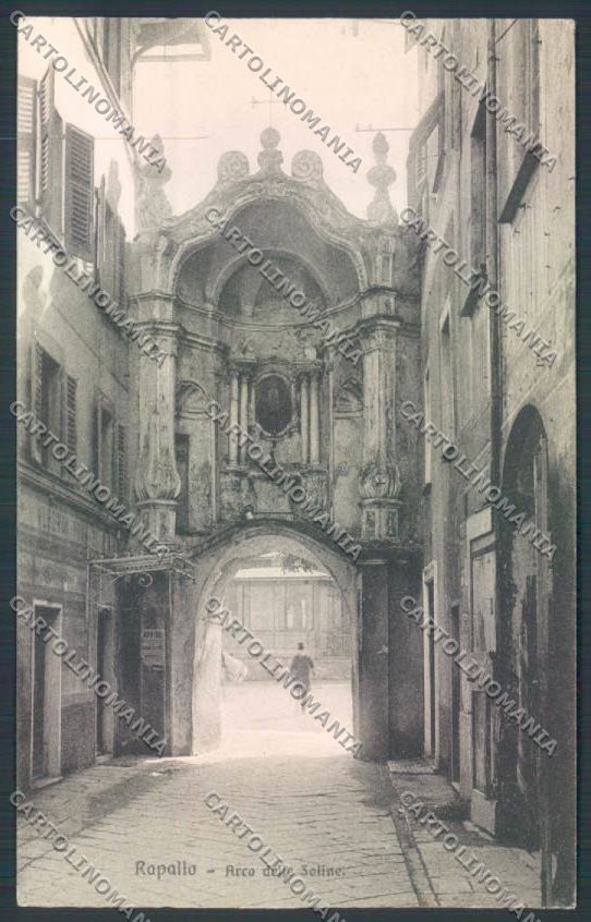 Genova Rapallo cartolina ZQ9968 – fronte