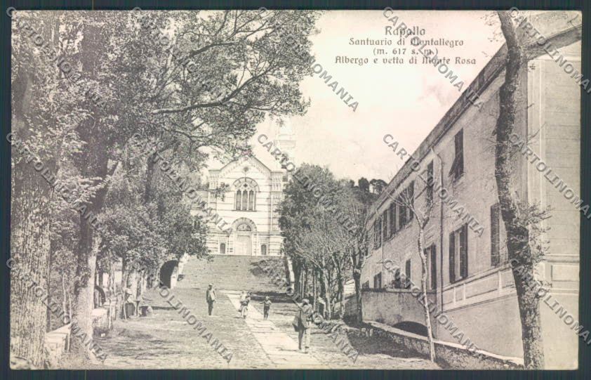 Genova Rapallo PIEGHINA cartolina ZQ9969 – fronte