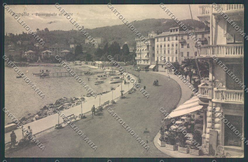 Genova Rapallo cartolina ZQ9979 – fronte