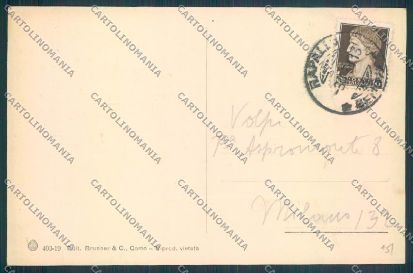 Genova Rapallo cartolina ZQ9979 – retro