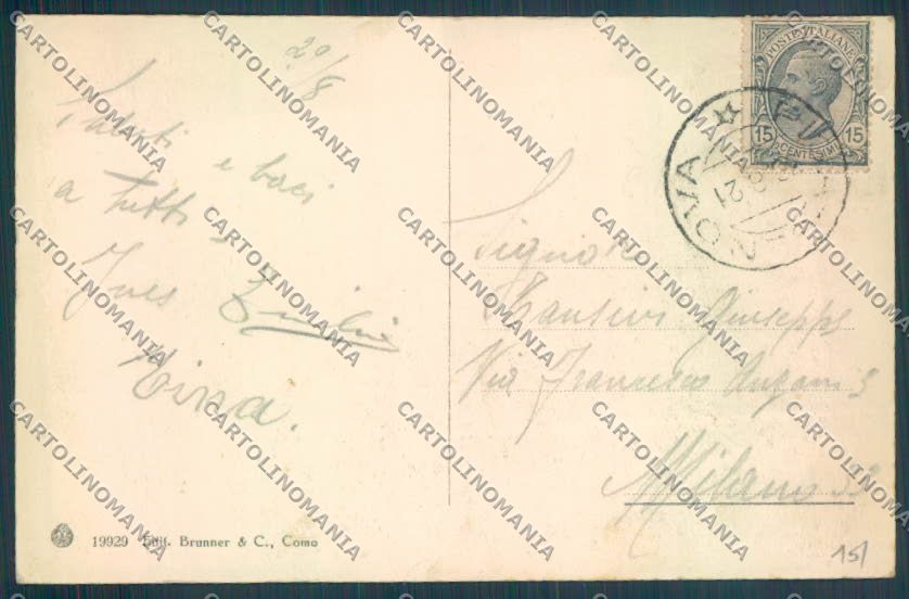 Genova Rapallo Barca cartolina ZQ9983 – retro