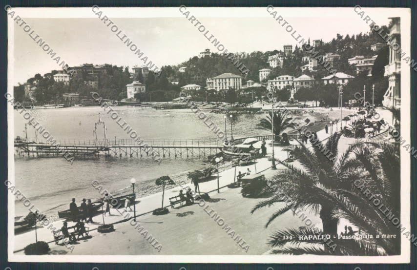 Genova Rapallo Foto cartolina ZQ9987 – fronte