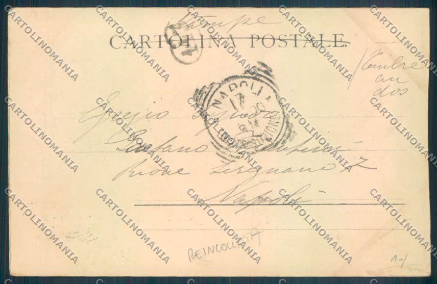 Genova Chiavari REINCOLLATA cartolina ZQ9999 – retro