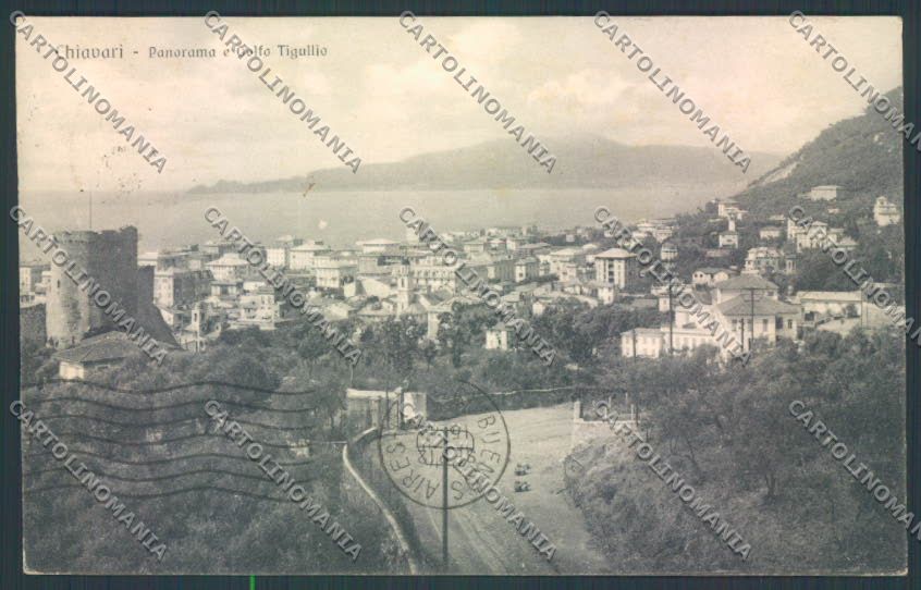 Genova Chiavari cartolina ZT0016 – fronte