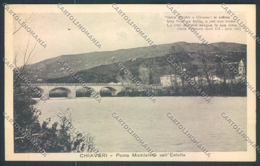 Genova Chiavari cartolina ZT0025 – fronte