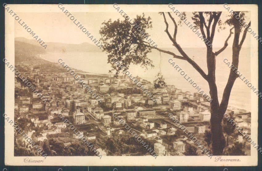Genova Chiavari cartolina ZT0030 – fronte
