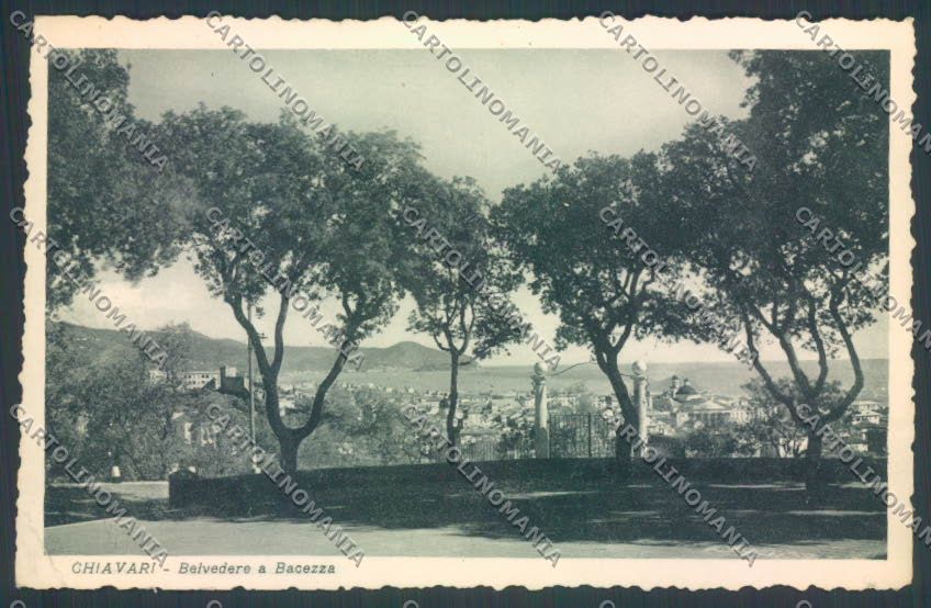 Genova Chiavari PIEGA cartolina ZT0046 – fronte