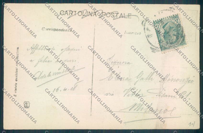 Genova Chiavari Civicchioni Foto cartolina ZT0064 – retro