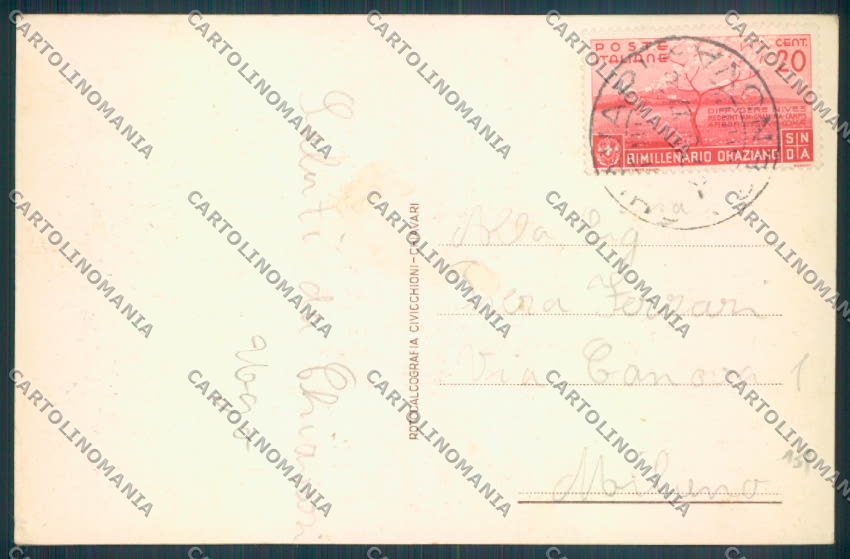 Genova Chiavari PIEGHINA cartolina ZT0067 – retro