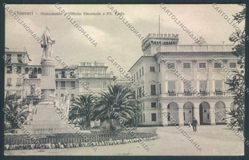 Genova Chiavari Poste PIEGHINA cartolina ZT0076 – fronte
