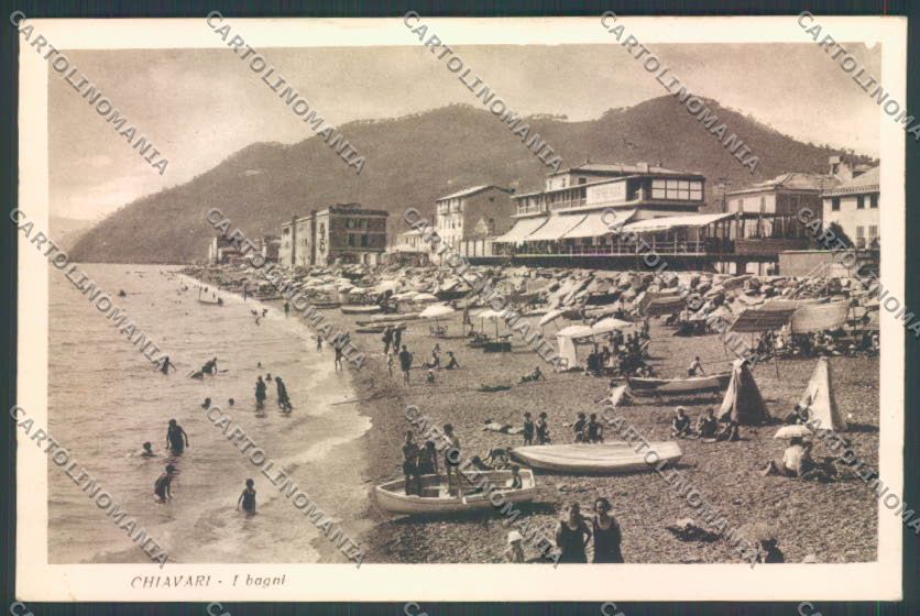 Genova Chiavari Barca cartolina ZT0077 – fronte