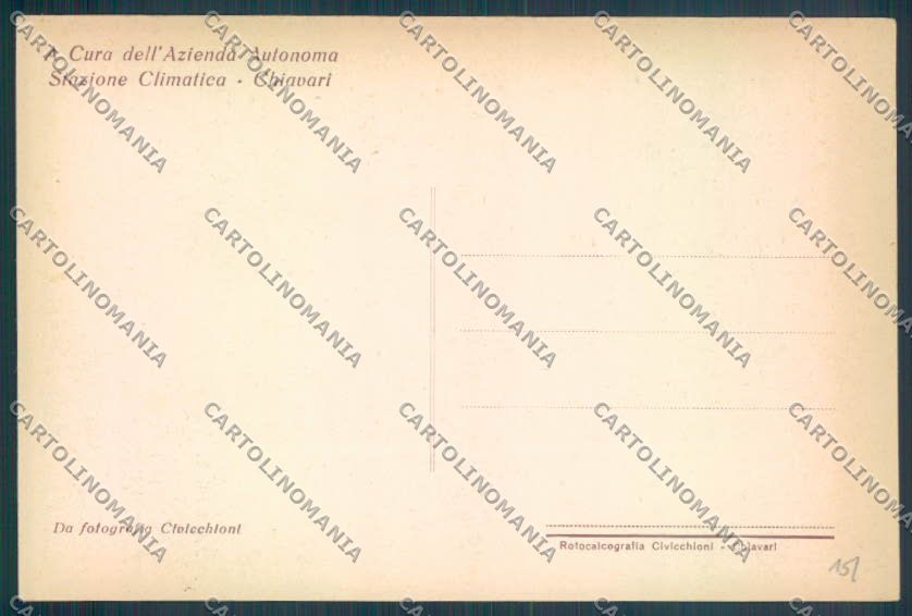Genova Chiavari Barca cartolina ZT0077 – retro