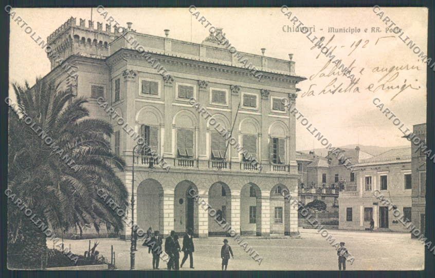 Genova Chiavari Poste cartolina ZT0105 – fronte