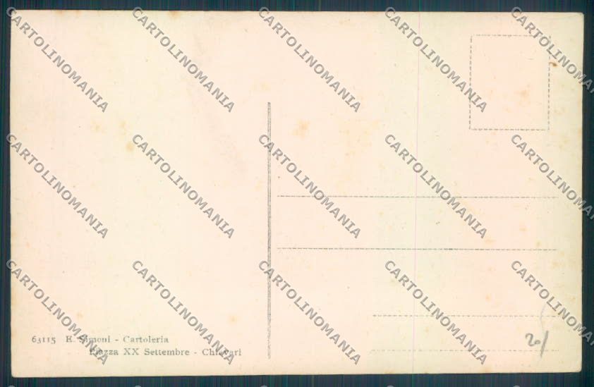 Genova Chiavari Ri cartolina ZT0106 – retro