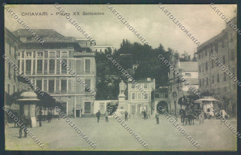 Genova Chiavari Garibaldi Edicola cartolina ZT0108 – fronte