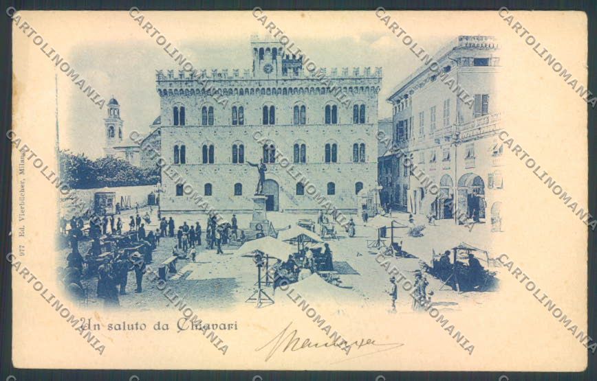 Genova Chiavari Mercato cartolina ZT0119 – fronte