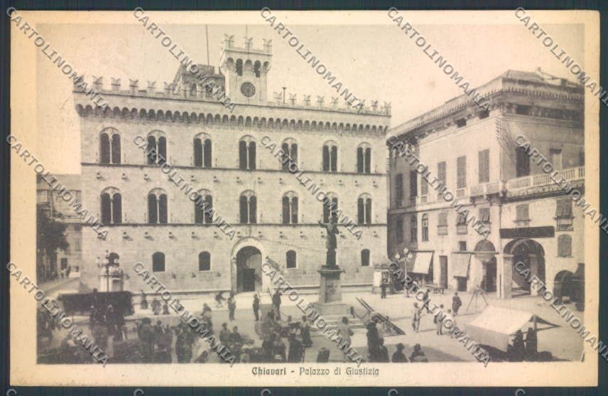 Genova Chiavari Mercato cartolina ZT0138 – fronte