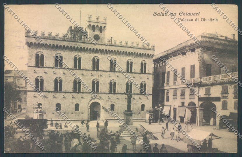 Genova Chiavari Mercato cartolina ZT0140 – fronte