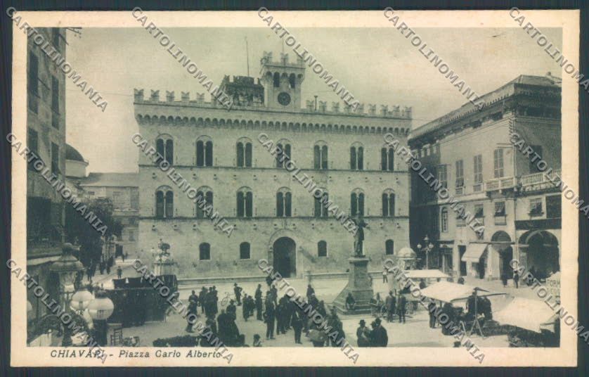 Genova Chiavari Mercato cartolina ZT0143 – fronte