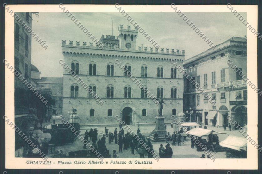 Genova Chiavari Mercato STRAPPINO cartolina ZT0144 – fronte