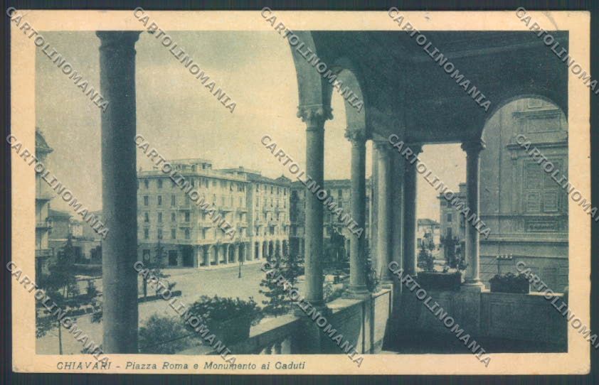Genova Chiavari Barca cartolina ZT0145 – fronte