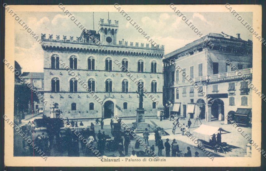Genova Chiavari Mercato cartolina ZT0147 – fronte
