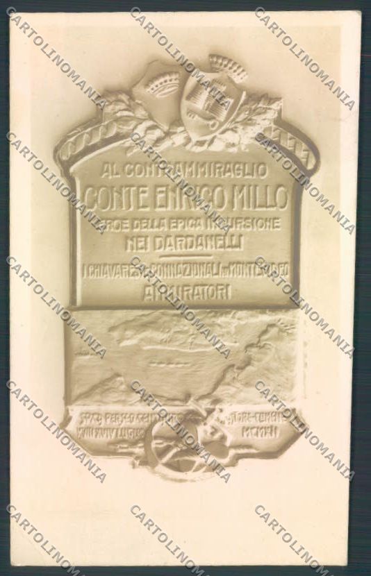 Genova Chiavari Marina Millo PIEGHINA Foto cartolina ZT0149 – fronte