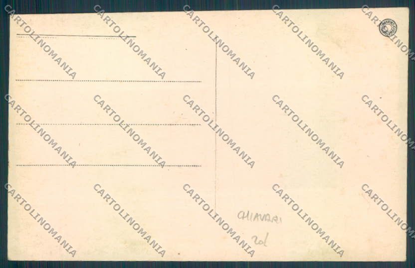 Genova Chiavari Marina Millo PIEGHINA Foto cartolina ZT0149 – retro