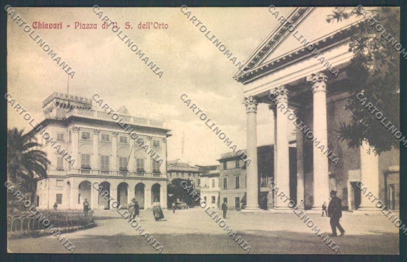 Genova Chiavari Poste cartolina ZT0156 – fronte