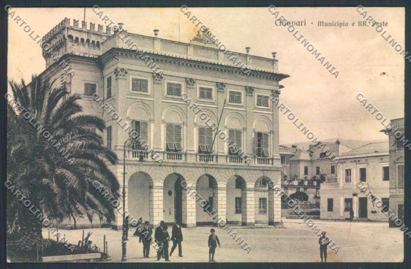 Genova Chiavari Poste cartolina ZT0158 – fronte