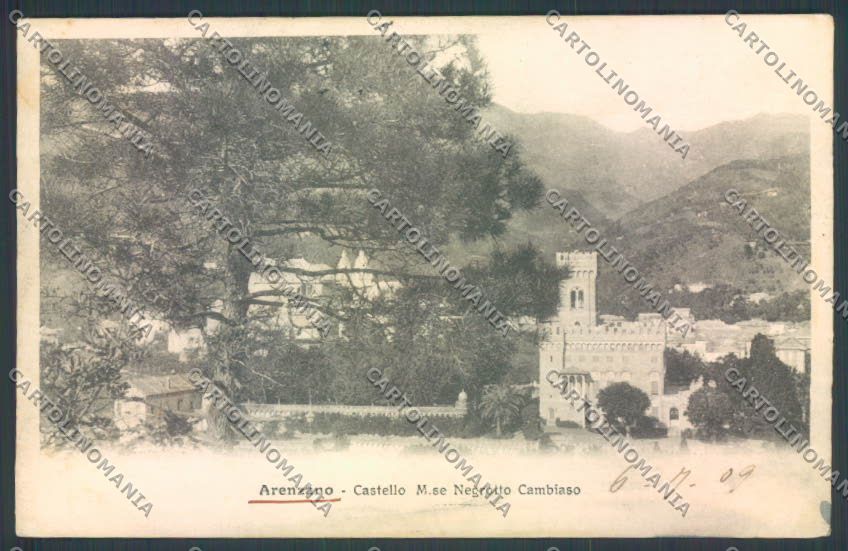 Genova Arenzano cartolina ZT0167 – fronte