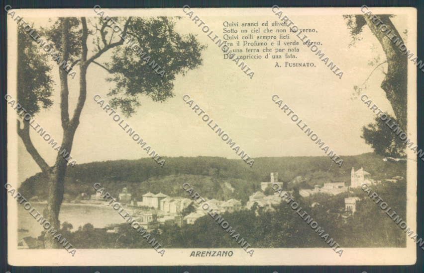 Genova Arenzano STRAPPO cartolina ZT0172 – fronte