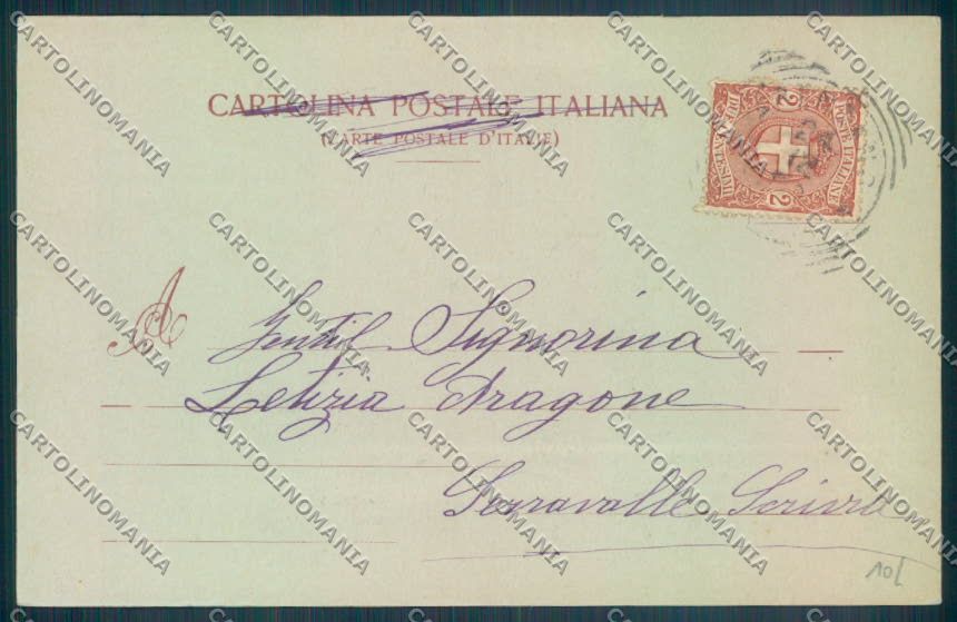Genova Arenzano Chiaro di Luna cartolina ZT0185 – retro
