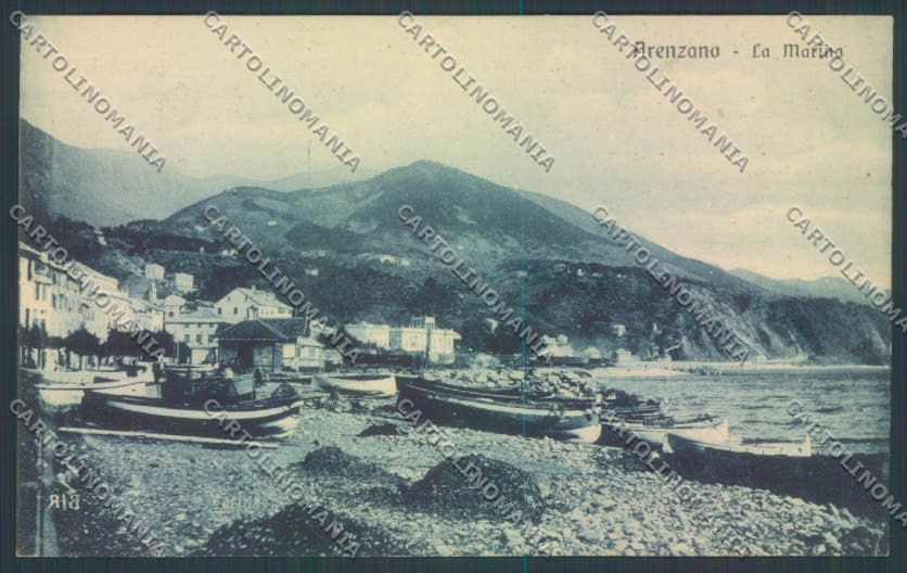 Genova Arenzano Barca cartolina ZT0193 – fronte