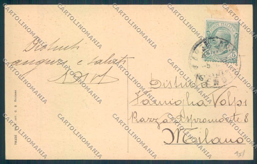 Genova Arenzano Barca cartolina ZT0193 – retro