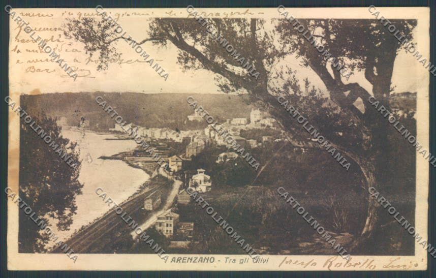 Genova Arenzano PIEGHE cartolina ZT0198 – fronte