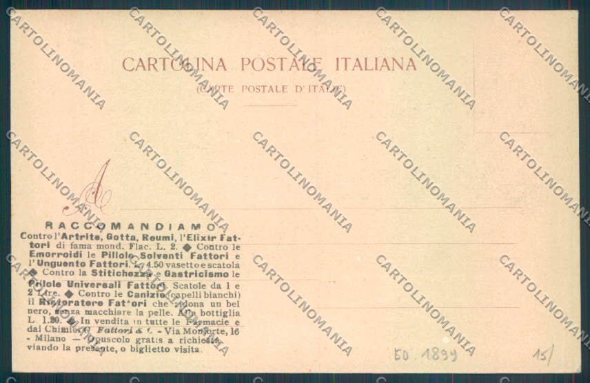 Genova Arenzano cartolina ZT0205 – retro