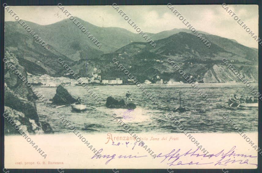 Genova Arenzano ABRASA cartolina ZT0213 – fronte
